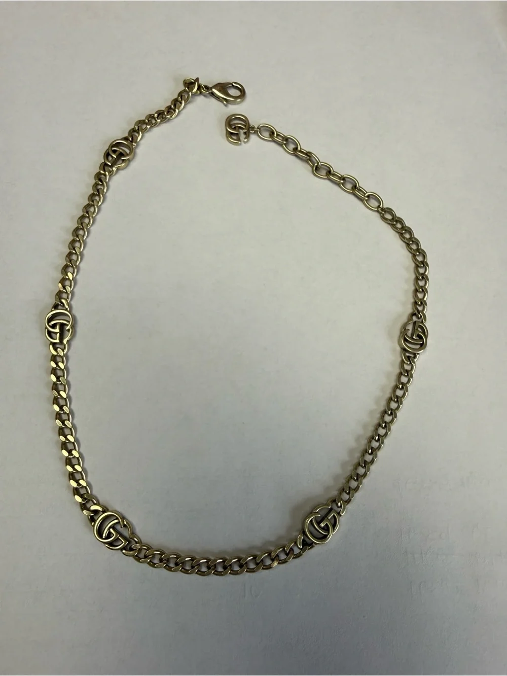 G G repurposed choker necklace